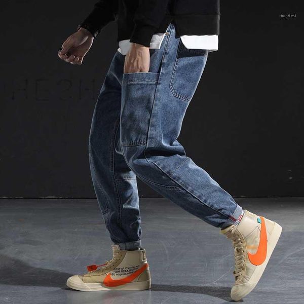 men new jeans fashion hip hop jeans large size 30-42 tactical denim jogging pants youth student plus size 28-421, Blue
men new jeans fashion hip hop jeans large size 30-42 tactical denim jogging pants youth student plus size 28-421, Blue