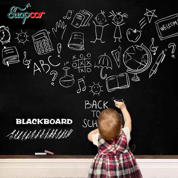 wall stickers kid creative chalkboard sticker removable blackboard pvc home bedroom kids room door decor with regular chalks
wall stickers kid creative chalkboard sticker removable blackboard pvc home bedroom kids room door decor with regular chalks