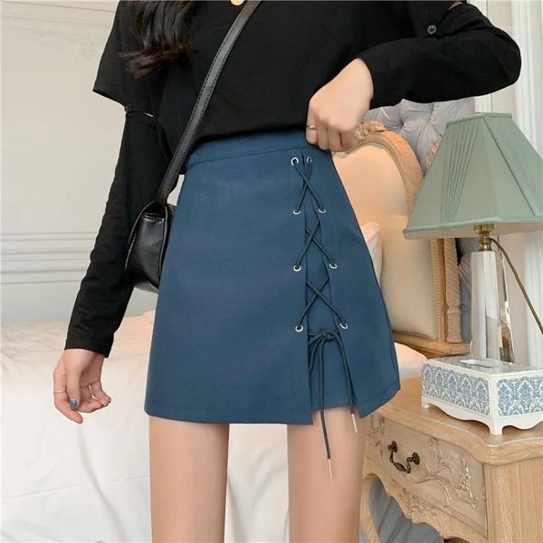 fashion irregular lace up skirt women high waist autumn short skirt mini harajuku side split skirts streetwear jupe femme saia1, Black
fashion irregular lace up skirt women high waist autumn short skirt mini harajuku side split skirts streetwear jupe femme saia1, Black