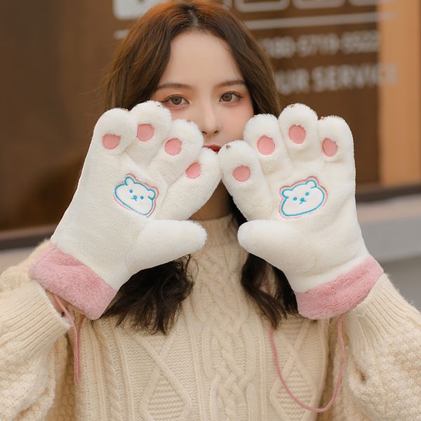 bear's cat paw cartoon glove female winter ins cute student cotton warm and cold proof thickened plush cycling
bear's cat paw cartoon glove female winter ins cute student cotton warm and cold proof thickened plush cycling