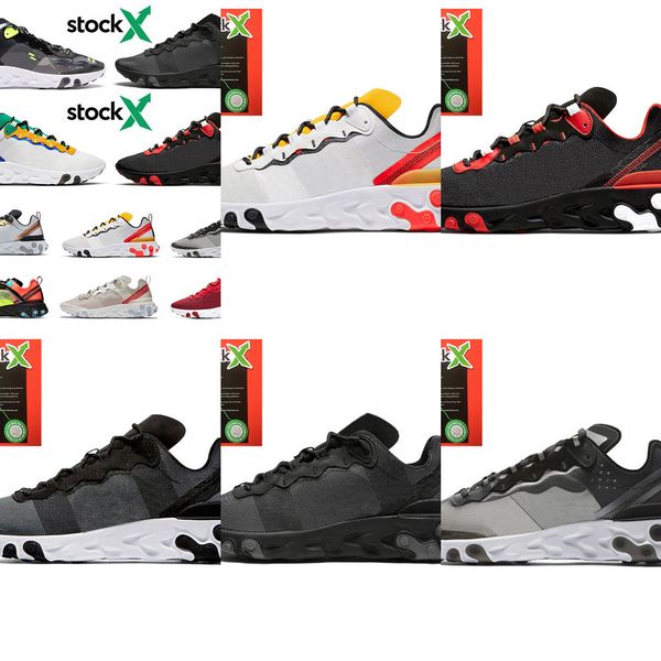 element nik react 55 87 epic react undercover mens womnes running shoes anthracite sail solar red black white designer brand sneakers, White;red
element nik react 55 87 epic react undercover mens womnes running shoes anthracite sail solar red black white designer brand sneakers, White;red