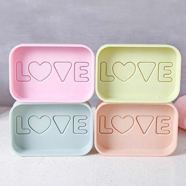 selling plastic soap dishes double layer love water drain soap plates bath tools bathroom sets
selling plastic soap dishes double layer love water drain soap plates bath tools bathroom sets