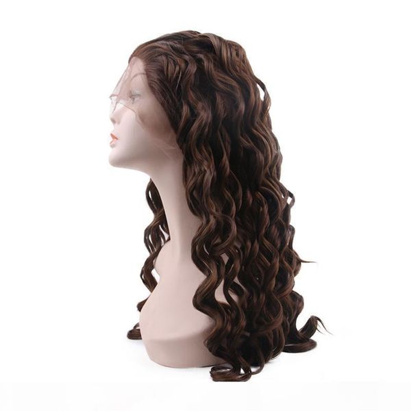 women lace front wigs long curly dark brown synthetic hair heat reistant lace front wigs ing, Black
women lace front wigs long curly dark brown synthetic hair heat reistant lace front wigs ing, Black