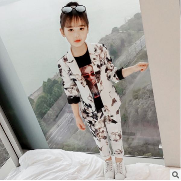 girls lady print suits sets 2021 new aummer/spring girls children's fashion clothes single-breasted 2 print colors suits ing, White
girls lady print suits sets 2021 new aummer/spring girls children's fashion clothes single-breasted 2 print colors suits ing, White