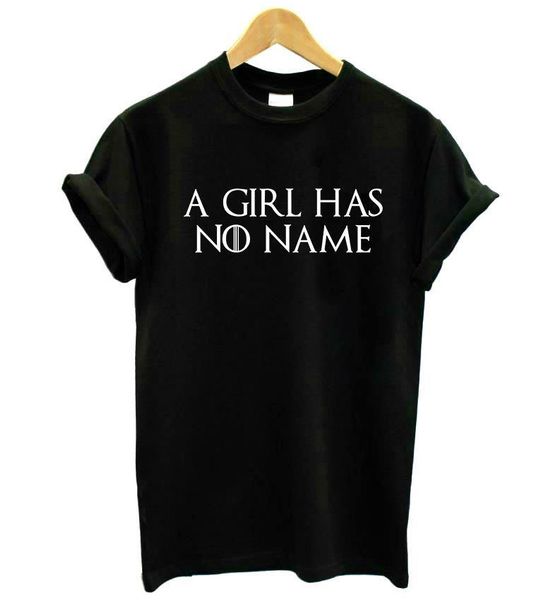 a girl has no name print women tshirt cotton casual funny t shirt for lady yong girl tee hipster drop ship s-420, White
a girl has no name print women tshirt cotton casual funny t shirt for lady yong girl tee hipster drop ship s-420, White