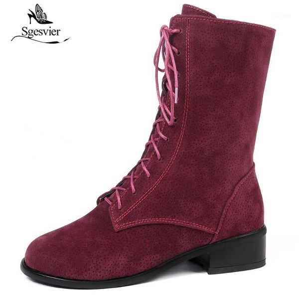 boots sgesvier large size 34-46 lace up ankle women suede leather fashion square heel woman shoes winter b6931, Black
boots sgesvier large size 34-46 lace up ankle women suede leather fashion square heel woman shoes winter b6931, Black