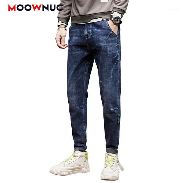 2021 sweatpants jeans for men casual trousers fashion pants streetwear hip hop denim male moownuc full-length fit spring autumn1, Blue
2021 sweatpants jeans for men casual trousers fashion pants streetwear hip hop denim male moownuc full-length fit spring autumn1, Blue