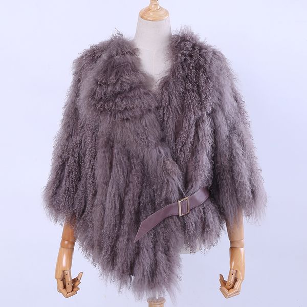 2020 new genuine real mongolia sheep wool women's coat short jacket turn down collar double-sided wear fur strip outerwear, Black 
2020 new genuine real mongolia sheep wool women's coat short jacket turn down collar double-sided wear fur strip outerwear, Black