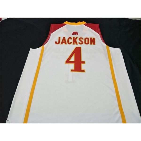 men mcdonald's all american #4 jackson college basketball jersey or custom any name or number jersey, Black
men mcdonald's all american #4 jackson college basketball jersey or custom any name or number jersey, Black