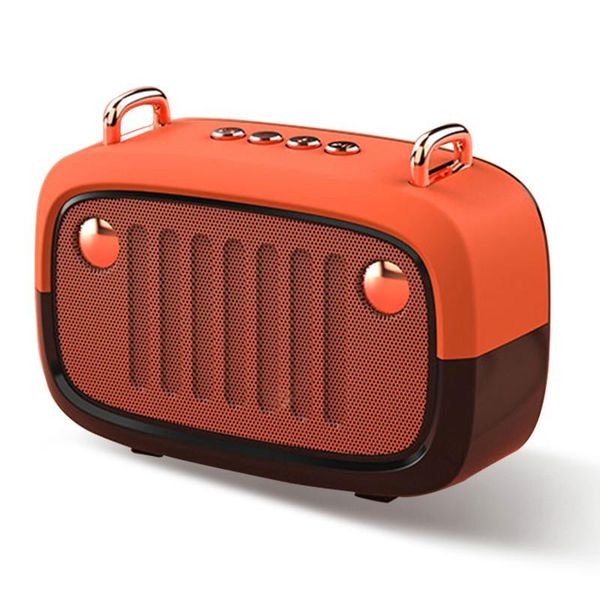 Cool Vintage Portable Bluetooth V5.0 Speaker Long Worktime Outdoor Loudspeaker Support TF Card/U Disk/FM Wireless Subwoofer
Cool Vintage Portable Bluetooth V5.0 Speaker Long Worktime Outdoor Loudspeaker Support TF Card/U Disk/FM Wireless Subwoofer