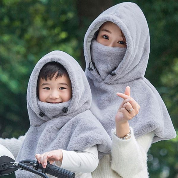 adults kids winter shawl beanies hats balaclava face scarf windproof warm hat cape shawl suit thicken fleece cape cover, Blue;gray
adults kids winter shawl beanies hats balaclava face scarf windproof warm hat cape shawl suit thicken fleece cape cover, Blue;gray