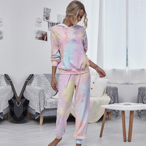 2020 new tie dye hoodies set women casual pullover hooded full length pant set female office lady1, Gray
2020 new tie dye hoodies set women casual pullover hooded full length pant set female office lady1, Gray