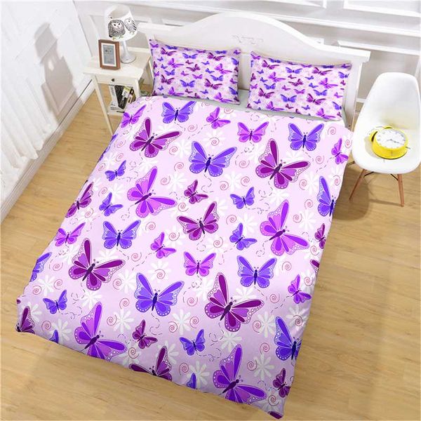 bedding sets butterfly duvet cover microfiber bed pillowcase, pink purple set,adults kids bedroom decor home
bedding sets butterfly duvet cover microfiber bed pillowcase, pink purple set,adults kids bedroom decor home