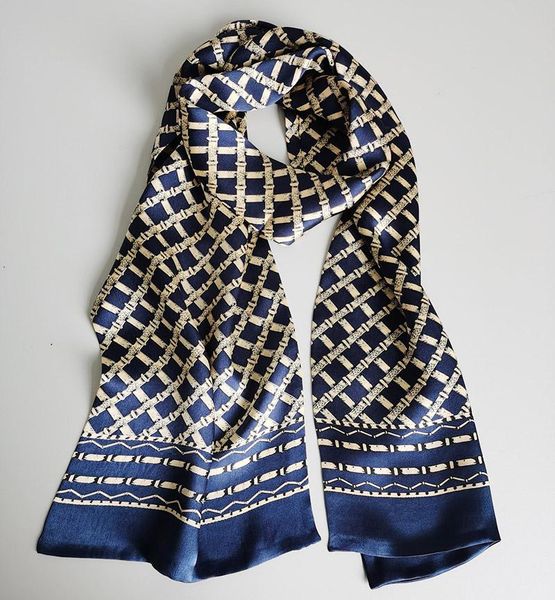 scarves men's 100% pure silk 12mm two-layers long scarf shawl wrap neckerchief 160x26cm 63"x10" wj130-1, Blue;gray
scarves men's 100% pure silk 12mm two-layers long scarf shawl wrap neckerchief 160x26cm 63"x10" wj130-1, Blue;gray