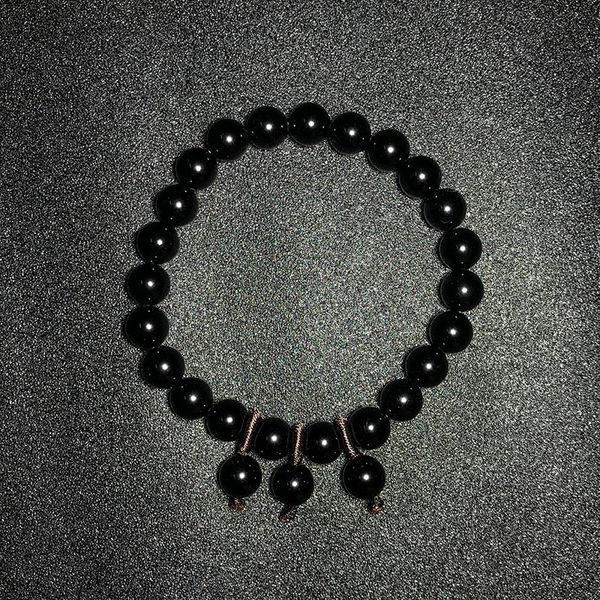 natural stone obsidian beads bracelet with white shells for men women crystal bracelets emale models 8-16mm strand bracelet, Black
natural stone obsidian beads bracelet with white shells for men women crystal bracelets emale models 8-16mm strand bracelet, Black