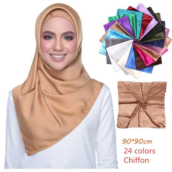 scarves square scarf 90*90 cm 24 colors wholesale plain silk muslim hijab foulard headband scarfs shawls wraps soft band, Blue;gray
scarves square scarf 90*90 cm 24 colors wholesale plain silk muslim hijab foulard headband scarfs shawls wraps soft band, Blue;gray