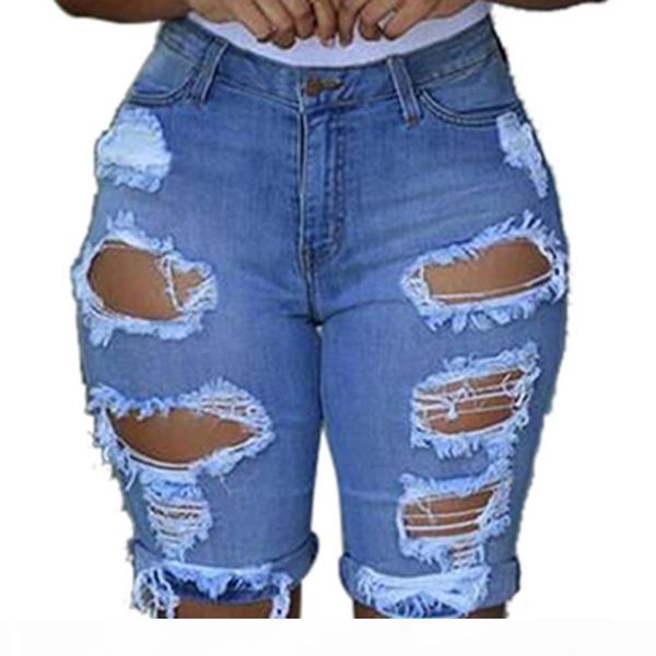 jeans woman men clothes 2018 ripped jeans mujer elastic destroyed hole leggings short pants denim shorts skinny for women, Blue
jeans woman men clothes 2018 ripped jeans mujer elastic destroyed hole leggings short pants denim shorts skinny for women, Blue