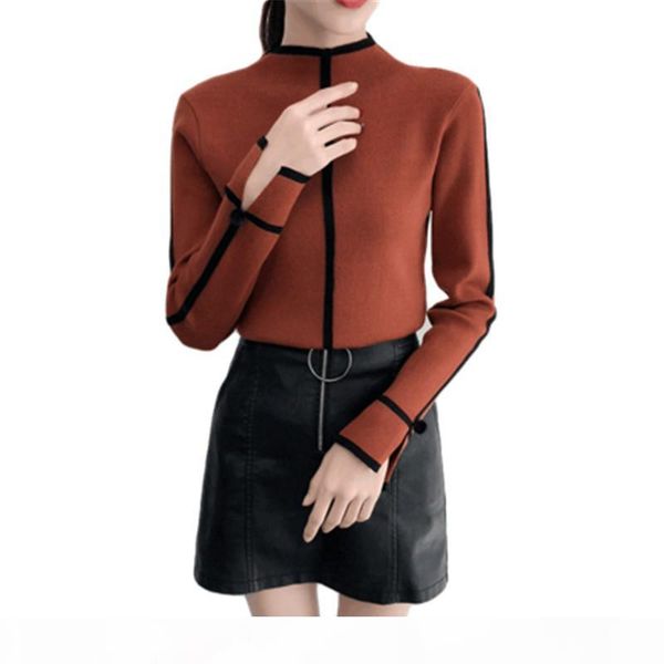 sweater female soft korean style skinny winter turtleneck women bodycon basic pullovers long sleeve pull femme coat female y190828, White;black
sweater female soft korean style skinny winter turtleneck women bodycon basic pullovers long sleeve pull femme coat female y190828, White;black