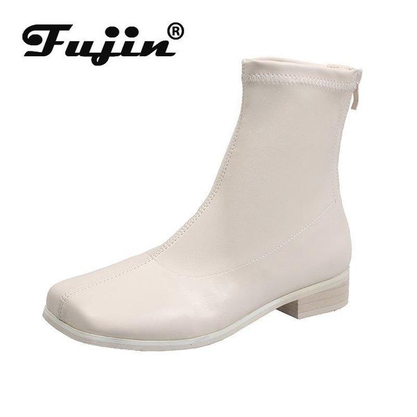 fujin 2020 женские короткие сапоги новая осень зимняя площадь носят дышащие толстые нижние квадратные каблуки причинно-следственные женские, Black
fujin 2020 женские короткие сапоги новая осень зимняя площадь носят дышащие толстые нижние квадратные каблуки причинно-следственные женские, Black
