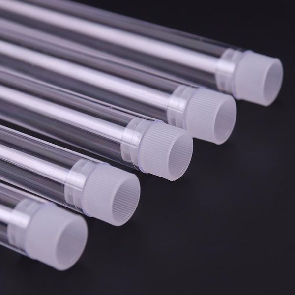 10pcs 12x100mm lab clear plastic test tube round bottom tube vial with cap office lab experiment bbywac
10pcs 12x100mm lab clear plastic test tube round bottom tube vial with cap office lab experiment bbywac