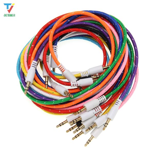 3.5mm jack audio cable gold plated jack 3.5 mm male to male aux cable for iphone car headphone speaker
3.5mm jack audio cable gold plated jack 3.5 mm male to male aux cable for iphone car headphone speaker