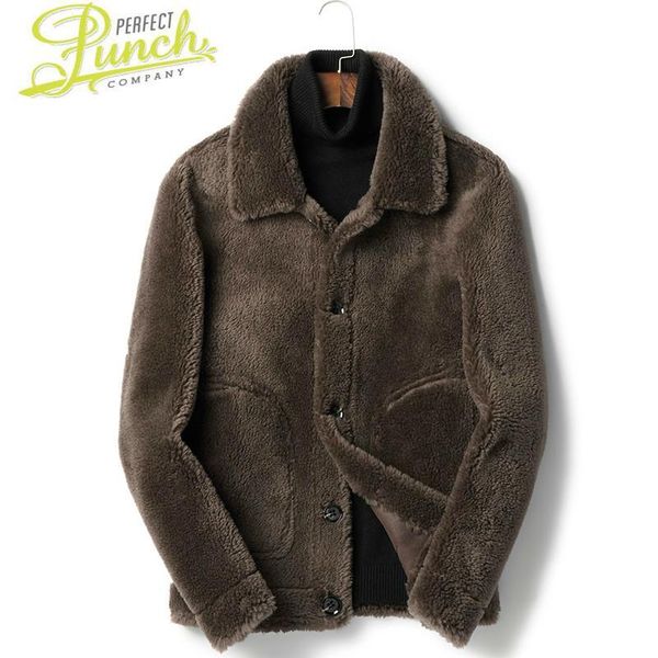 men's leather & faux coat fur 2021 real men wool jacket autumn winter sheep shearing coats and jackets two side wear f-dh-80810 yy146, Black
men's leather & faux coat fur 2021 real men wool jacket autumn winter sheep shearing coats and jackets two side wear f-dh-80810 yy146, Black