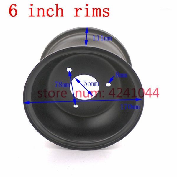 atv 3 hole vacuum rims 6 inch wheel hub use 145/70-6 13x5.00-6 13x6.50-6 tire tyre for 110-125cc go-kart, atv, lawn mower1
atv 3 hole vacuum rims 6 inch wheel hub use 145/70-6 13x5.00-6 13x6.50-6 tire tyre for 110-125cc go-kart, atv, lawn mower1