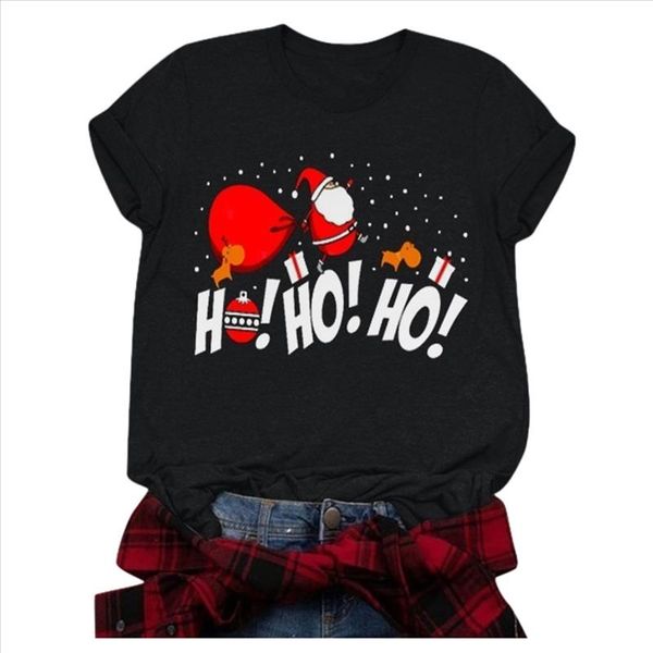 ho ho print funny santa t shirt women short sleeved tee shirt female merry christmas new year gift to ladies clothes, White
ho ho print funny santa t shirt women short sleeved tee shirt female merry christmas new year gift to ladies clothes, White