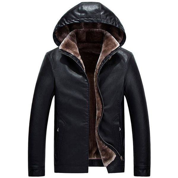 2020 winter leather jacket men faux fur coats new thick casual male hooded leather jackets c1120, Black;brown
2020 winter leather jacket men faux fur coats new thick casual male hooded leather jackets c1120, Black;brown