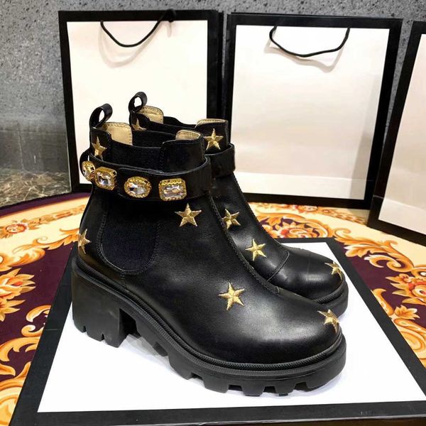 classic leather designer thick-soled desert martin boots trail lace-up winter ladies high heel with box size eur35-40, Black
classic leather designer thick-soled desert martin boots trail lace-up winter ladies high heel with box size eur35-40, Black