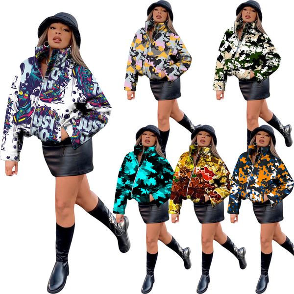 collar down jacket camouflage women zipper designer stand-up new 2021 graffiti fashion printed personalized ladies cotton clothes kwent, Black
collar down jacket camouflage women zipper designer stand-up new 2021 graffiti fashion printed personalized ladies cotton clothes kwent, Black
