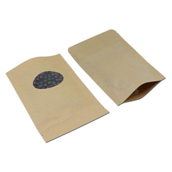 50pcs stand up round window kraft paper zip lock packaging bag resealable tea nuts grocery retails zipper storage packing bags h jllivw
50pcs stand up round window kraft paper zip lock packaging bag resealable tea nuts grocery retails zipper storage packing bags h jllivw