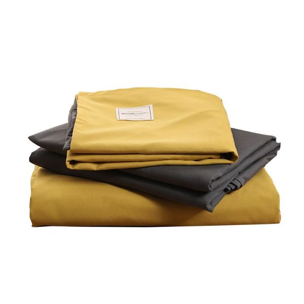 4pcs home textile modern double colors bed sheet pillowcases bedding duvet cover set autumn winter warm comfortable patchwork
4pcs home textile modern double colors bed sheet pillowcases bedding duvet cover set autumn winter warm comfortable patchwork