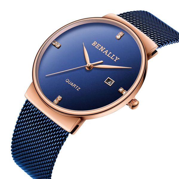 wholewatchesbenally cross-border simple casual ultra-thin quartz watch mens mesh belt watrproof watch one piece dropshipping wristwatche, Slivery;brown
wholewatchesbenally cross-border simple casual ultra-thin quartz watch mens mesh belt watrproof watch one piece dropshipping wristwatche, Slivery;brown