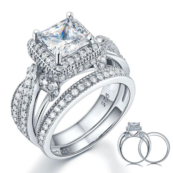 wholesale 2018 new 925 sterling silver cushion cut finger ring sets for women jewelry pure wedding engagement rings r4973s
wholesale 2018 new 925 sterling silver cushion cut finger ring sets for women jewelry pure wedding engagement rings r4973s