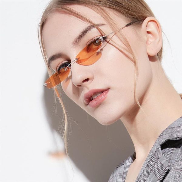 sunglasses rectangular narrow for men women fashion rimless small summer red blue black shades eyewear, White;black
sunglasses rectangular narrow for men women fashion rimless small summer red blue black shades eyewear, White;black