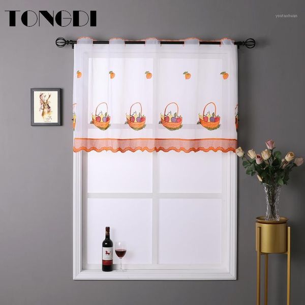 tongdi kitchen curtain valance sheer beautiful embroidery tiers pastoral cafe fruit short tulle for window kitchen dining room1
tongdi kitchen curtain valance sheer beautiful embroidery tiers pastoral cafe fruit short tulle for window kitchen dining room1