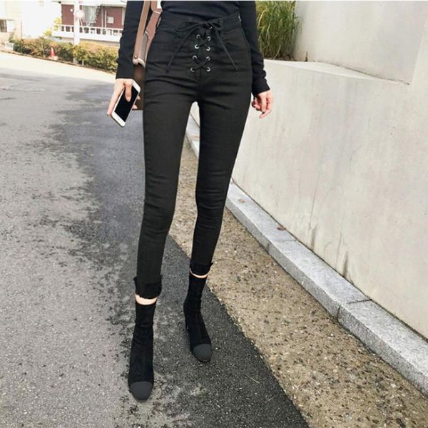 slim jeans for women skinny high waist jeans woman denim pencil pants stretch waist drawstring women push up pants 2020, Blue
slim jeans for women skinny high waist jeans woman denim pencil pants stretch waist drawstring women push up pants 2020, Blue