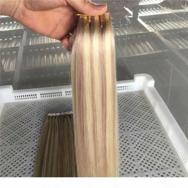 lummy piano color #18 #613 mix color remy human hair fashion style tape hair extensions 40pcs 100g set tape in hair extensions, Black
lummy piano color #18 #613 mix color remy human hair fashion style tape hair extensions 40pcs 100g set tape in hair extensions, Black