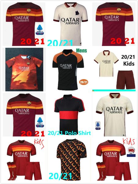 thailand quality 2020 2021 totti de rossi as dzeko roma soccer jerseys 20 21 kolarov kluivert football soccer shirts men kids kits sets, Black
thailand quality 2020 2021 totti de rossi as dzeko roma soccer jerseys 20 21 kolarov kluivert football soccer shirts men kids kits sets, Black