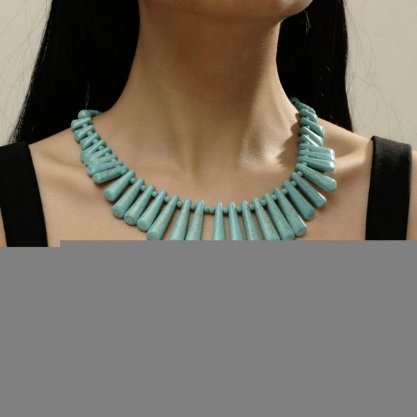 chokers women natural stone india onyx turquoises necklace tiger eye water drop beads sector statement neck chain female party jewelry, Golden;silver
chokers women natural stone india onyx turquoises necklace tiger eye water drop beads sector statement neck chain female party jewelry, Golden;silver
