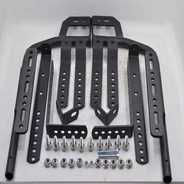 yemoto multifunctional side box bracket is suitable for all kinds of motorcycles. 1000cc, 125cc, 150cc, 250cc, 300cc, etc
yemoto multifunctional side box bracket is suitable for all kinds of motorcycles. 1000cc, 125cc, 150cc, 250cc, 300cc, etc