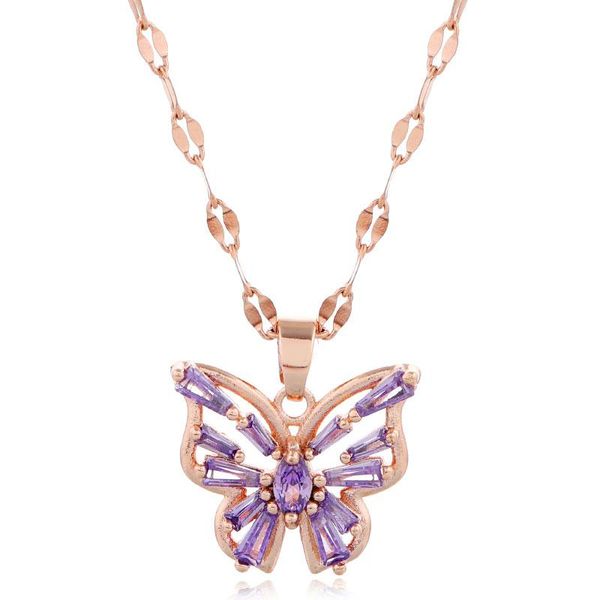 fashion exquisite korean fashion copper micro inlaid zircon butterfly necklace statement necklace, Silver
fashion exquisite korean fashion copper micro inlaid zircon butterfly necklace statement necklace, Silver