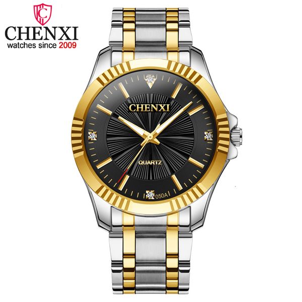 chenxi men watch brand luxury fashion business quartz watches men's full steel waterproof golden clock relogio masculino, Slivery;brown
chenxi men watch brand luxury fashion business quartz watches men's full steel waterproof golden clock relogio masculino, Slivery;brown