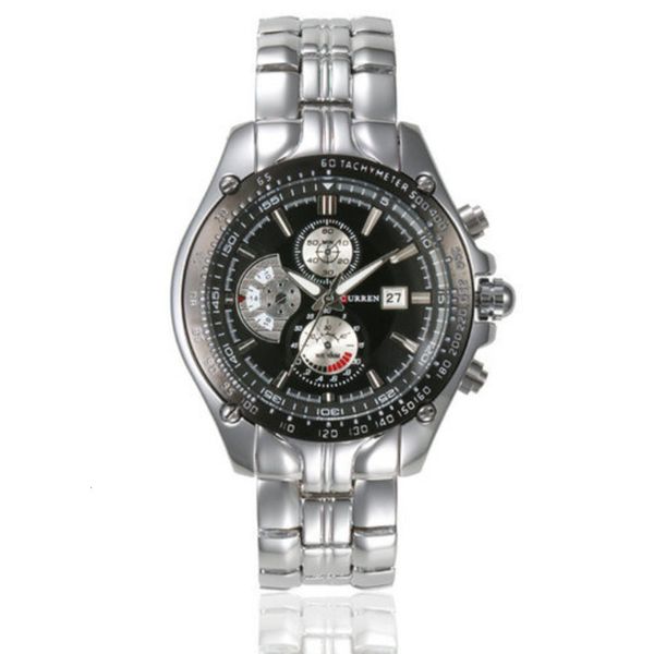 water band curren fashion 8083 men's kareen steel calendar watch wwisxl37, Slivery;brown
water band curren fashion 8083 men's kareen steel calendar watch wwisxl37, Slivery;brown