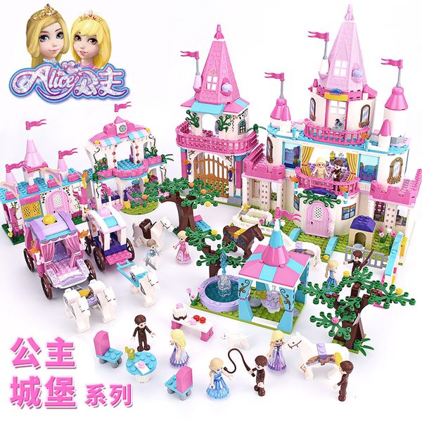 sweet princess series castle alice girls' assembly yiintelligence modular children's toys
sweet princess series castle alice girls' assembly yiintelligence modular children's toys