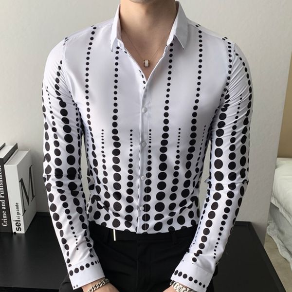 2020 style point british to print male shirt fashion streetwear striped shirts of fine men fit half sleeve casual men's clothing 3xl-m, White;black
2020 style point british to print male shirt fashion streetwear striped shirts of fine men fit half sleeve casual men's clothing 3xl-m, White;black
