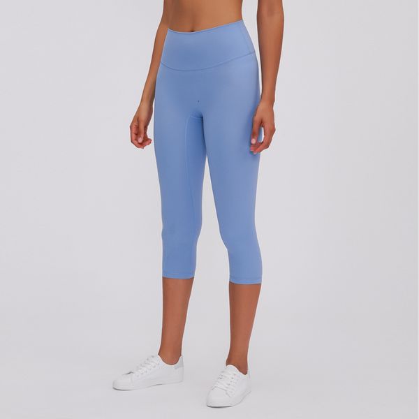 2021 new posture capri high waist women yoga pants naked-feel gym soft workout leggings zj74, Black
2021 new posture capri high waist women yoga pants naked-feel gym soft workout leggings zj74, Black