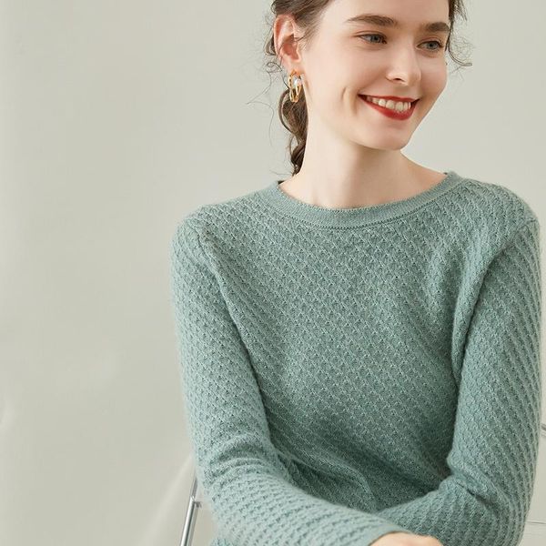 women's sweaters soft comfortable fashion o-neck cashmere sweater bottoming slim women and pullovers long sleeve 6co, White;black
women's sweaters soft comfortable fashion o-neck cashmere sweater bottoming slim women and pullovers long sleeve 6co, White;black