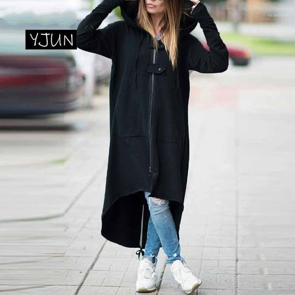 5xl plus size fashion long sleeve hooded trench coat 2020 autumn black zipper velvet long coat women overcoat clothes1, Tan;black
5xl plus size fashion long sleeve hooded trench coat 2020 autumn black zipper velvet long coat women overcoat clothes1, Tan;black